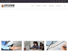Tablet Screenshot of gulfam.net